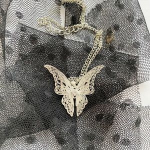 Butterfly  chocker necklace